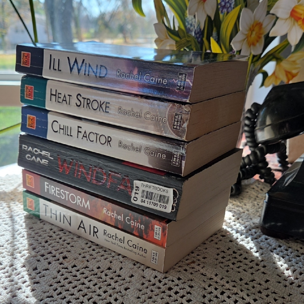 Weather Warden By Rachel Caine Book Set ☆ 1-6 Paperbacks ☆ Very Nice